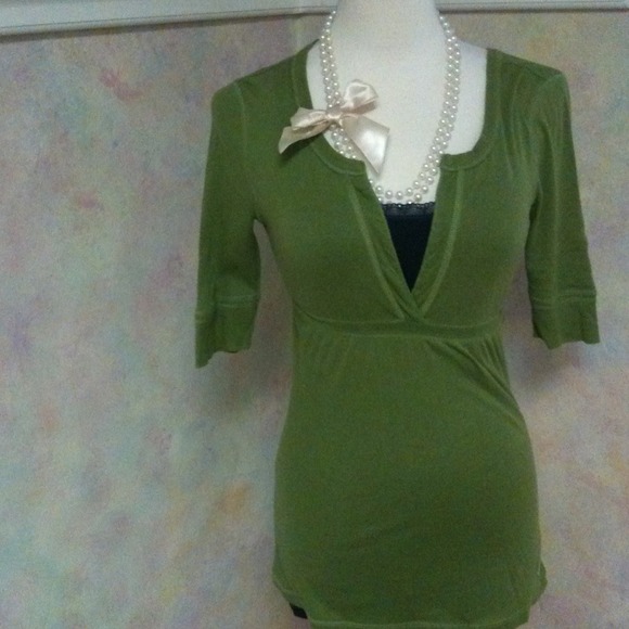 Olive green shirt