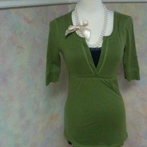 Olive green shirt