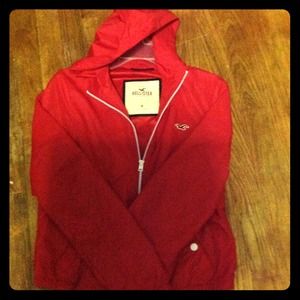 Bundle! Hollister windbreaker and Aries crop yoga.