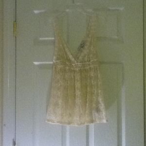 Forever 21 lace baby doll tank