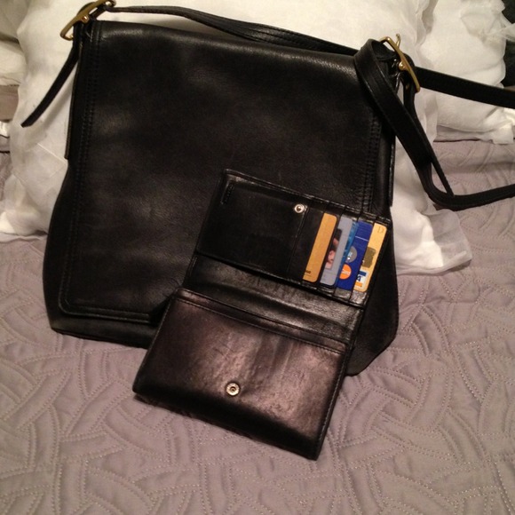Vintage Coach purse and wallet. - Picture 2 of 4