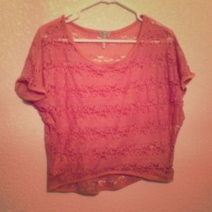 Lacey layering top