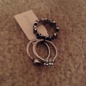 Silver rings