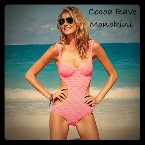 Coco Rave Pink Float Monokini