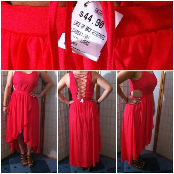 Coral akira dress - Picture 1 of 1