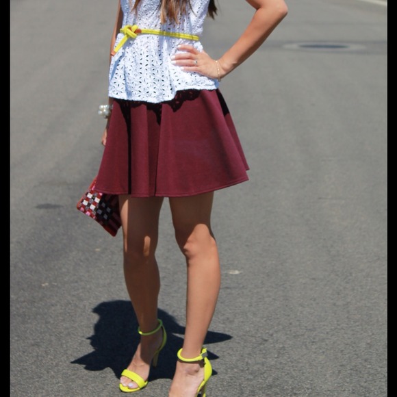 🚫🎁SOLD IN BUNDLE🎁🚫River Island Skater skirt