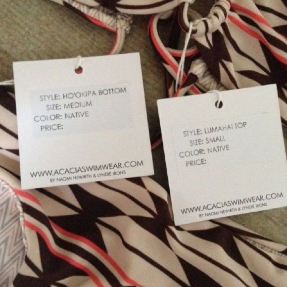 ❌GONE❌ NWT - Acacia Swimwear - Native Set - Picture 2 of 4