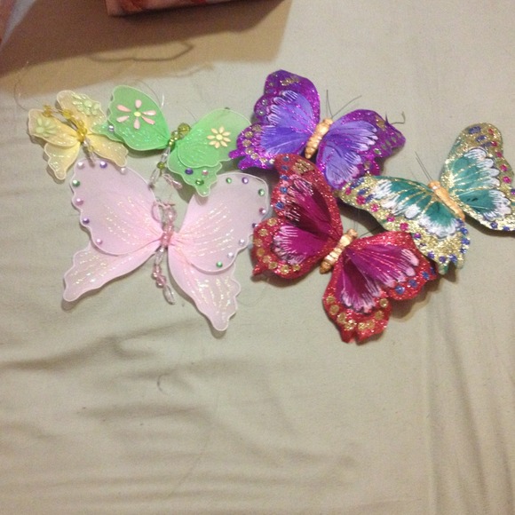Butterfly decorations
