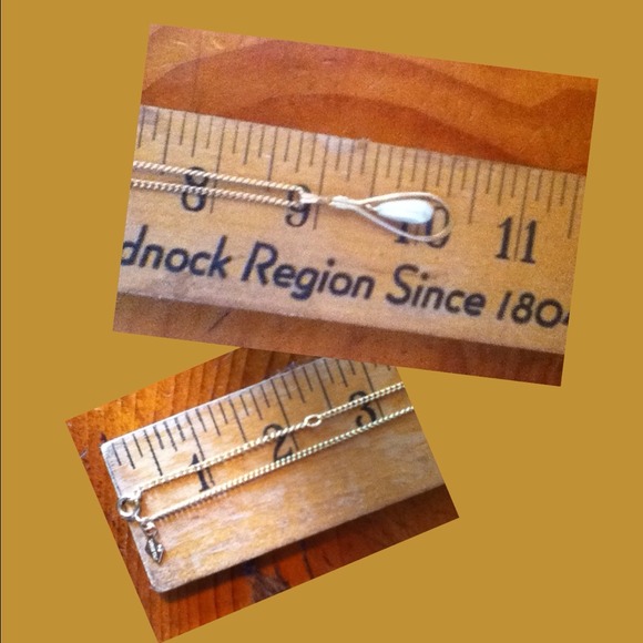 Vintage gold-tone & pearl necklace- adjustable! - Picture 3 of 3