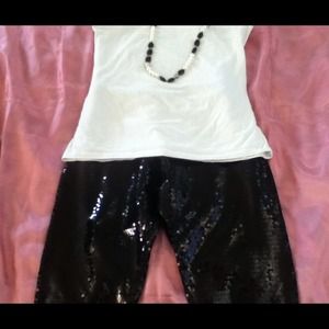 Macy's Sequin Leggings