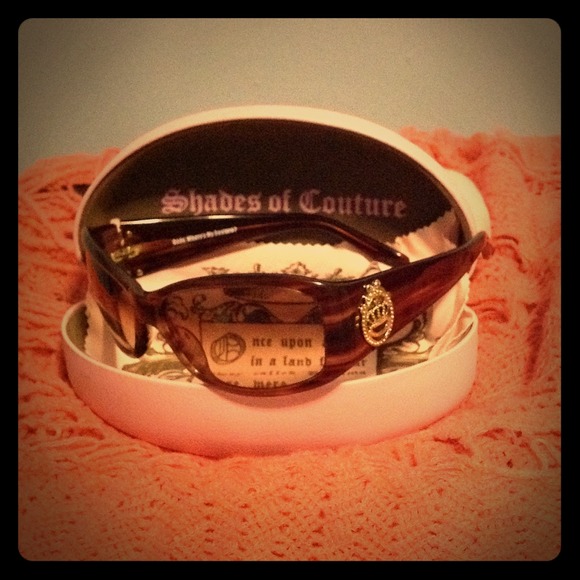 Juicy Couture sunglasses.