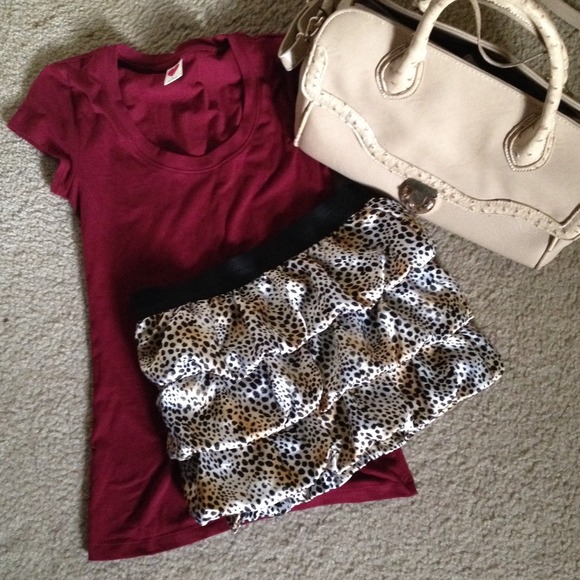 Very cute leopard skirt