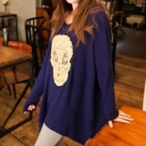 simple elegance Tops - • Royal Skullie • simple elegance Tops - • Royal Skullie •