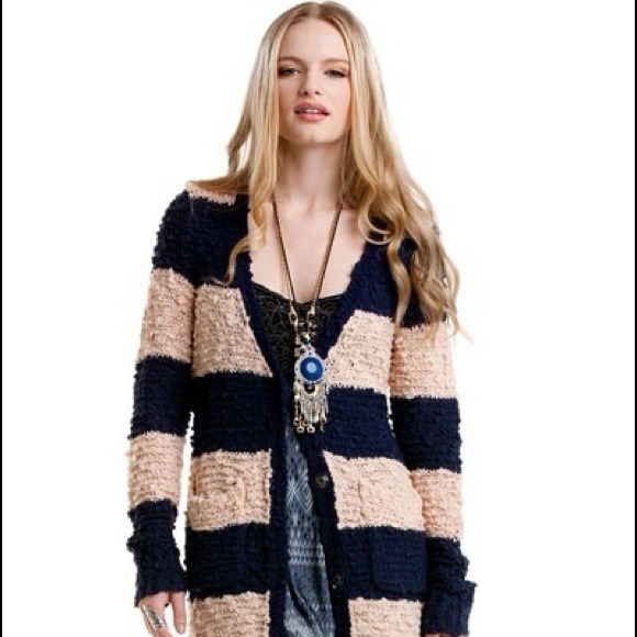 Free People Cuddle Bear Cardigan