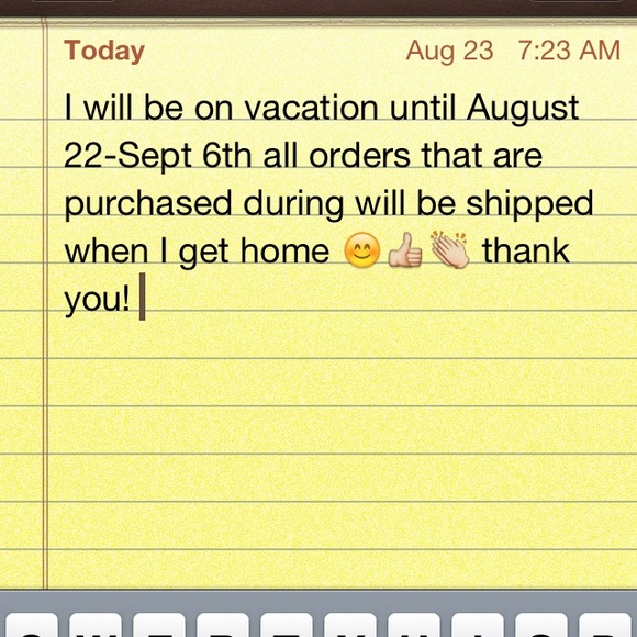On vacation !