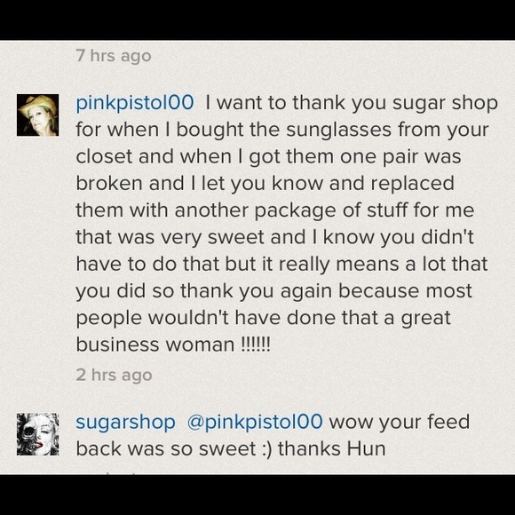 Sugars FeedBack - Picture 2 of 2