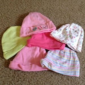 6 Perfect Newborn Hats! Perfect for hospital!