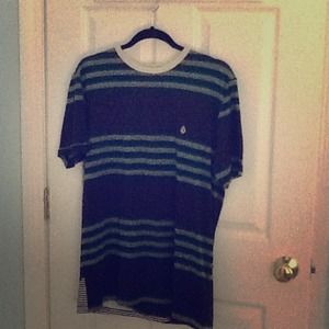 Volcom striped short sleeved tee