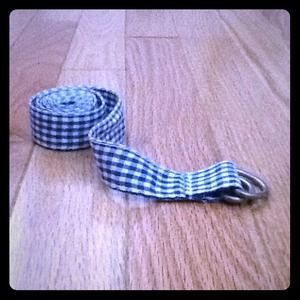 Blue & white American Eagle Belt