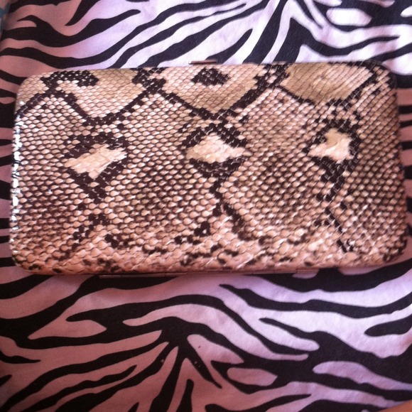 Snake skin wallet
