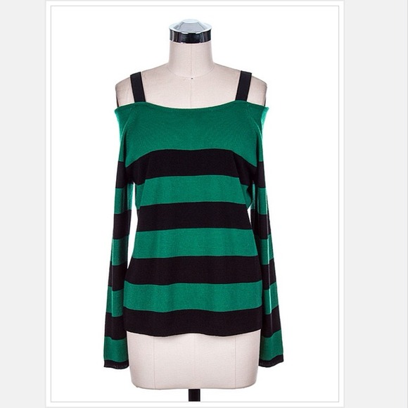 Sweaters - Off Shoulder Sweater