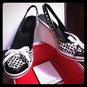 Coach emilanna wedge heel