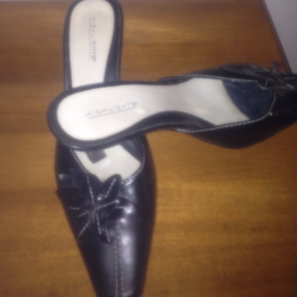 Black slip ons