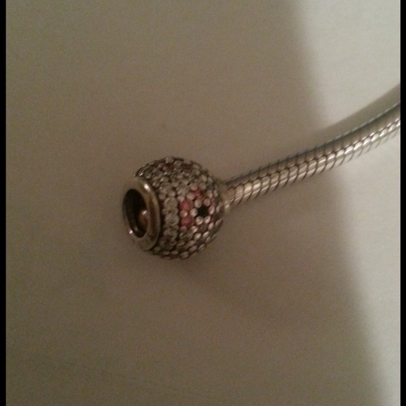 SHIMMERING BLOSSOM PANDORA CHARM