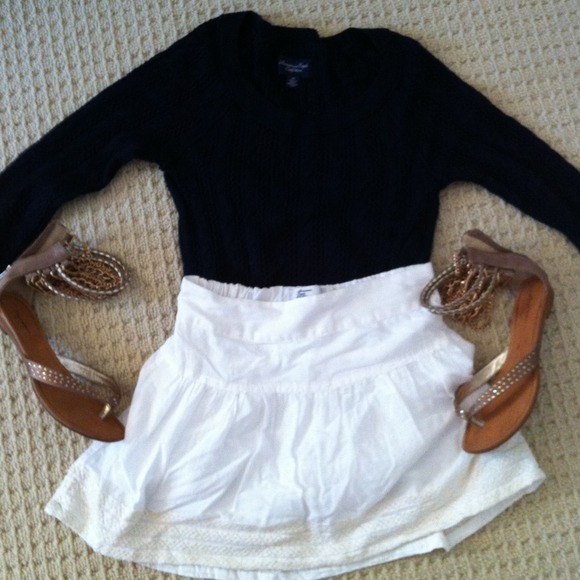 Cute white skirt
