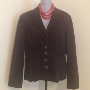 Chocolate colored Blazer size 16