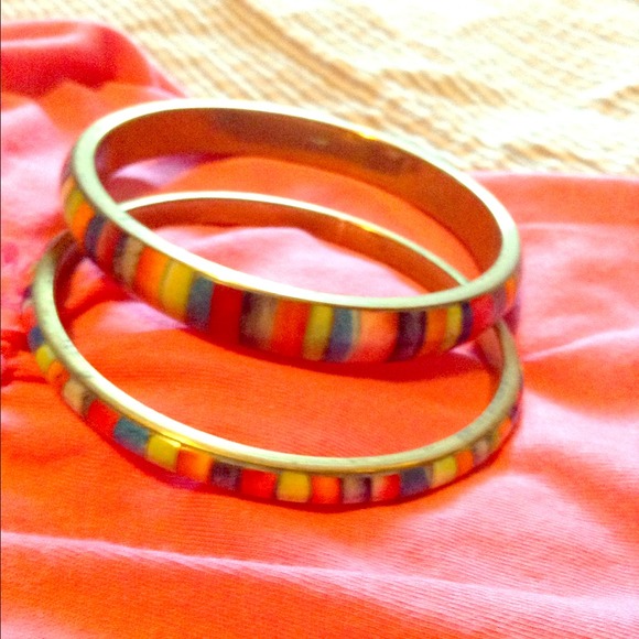 Muti colored bracelets