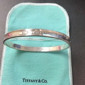 Authentic Tiffany silver 1837 bangle