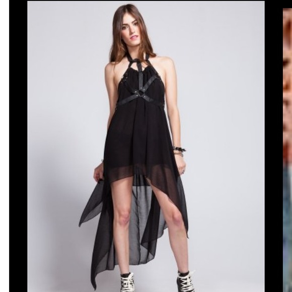 UNIF Harness Dress Black 🎀🎀 RESERVED 🎀🎀