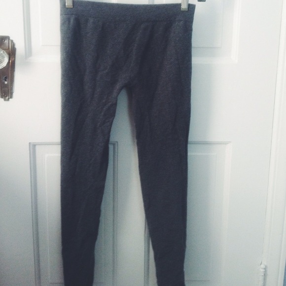 Gray leggings
