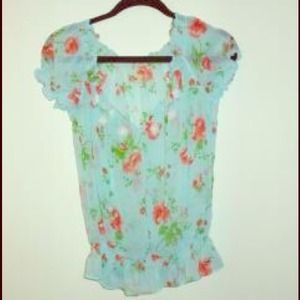 Hollister Floral Shirt