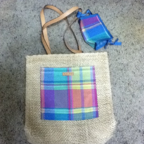 Polo Ralph Lauren beach bag with money bag