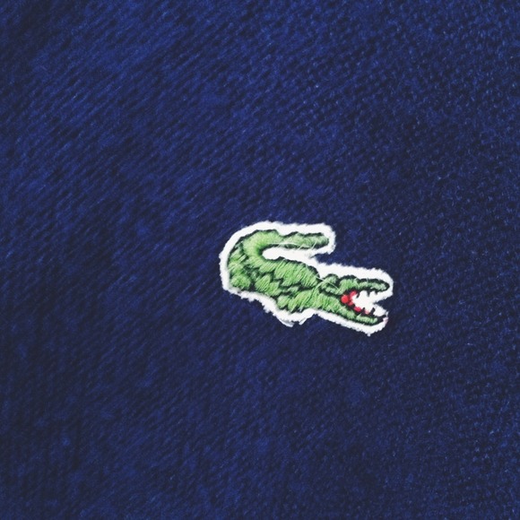 Authentic Izod Lacoste navy cardigan - Picture 2 of 3