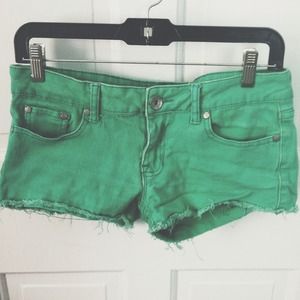 Tuquoise shorts