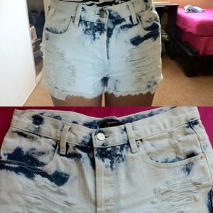 High waisted shorts