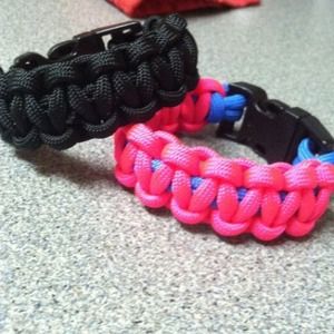 2 reserved paracord bracelets