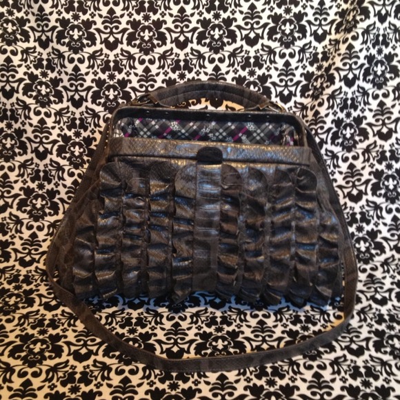 More photos of purple JS purse