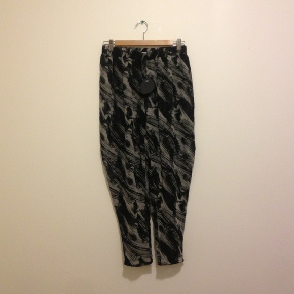 SOLD - NWT Cheap Monday Sheer Harem Pants - Picture 1 of 4
