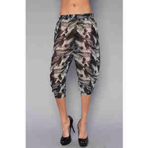 SOLD - NWT Cheap Monday Sheer Harem Pants - Picture 3 of 4