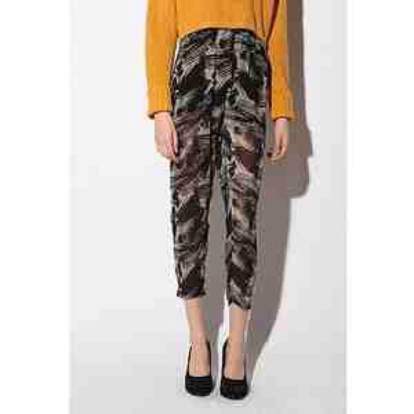 SOLD - NWT Cheap Monday Sheer Harem Pants - Picture 4 of 4