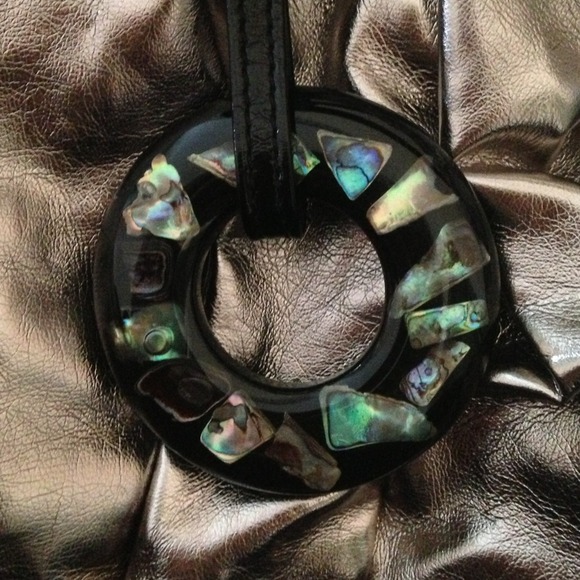 Large silver purse - Picture 3 of 3