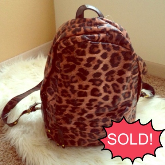 Leopard Printed Packback