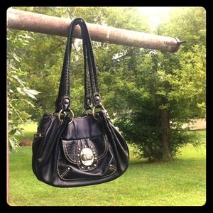 Black Kathy van Zealand purse