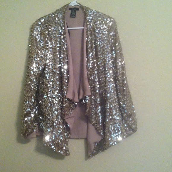 Sequin cardigan