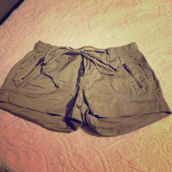 Army Green Shorts