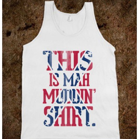 "Muddin shirt" tanktop - Picture 1 of 1